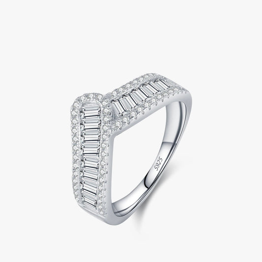 Sparkling Eternity Band Ring